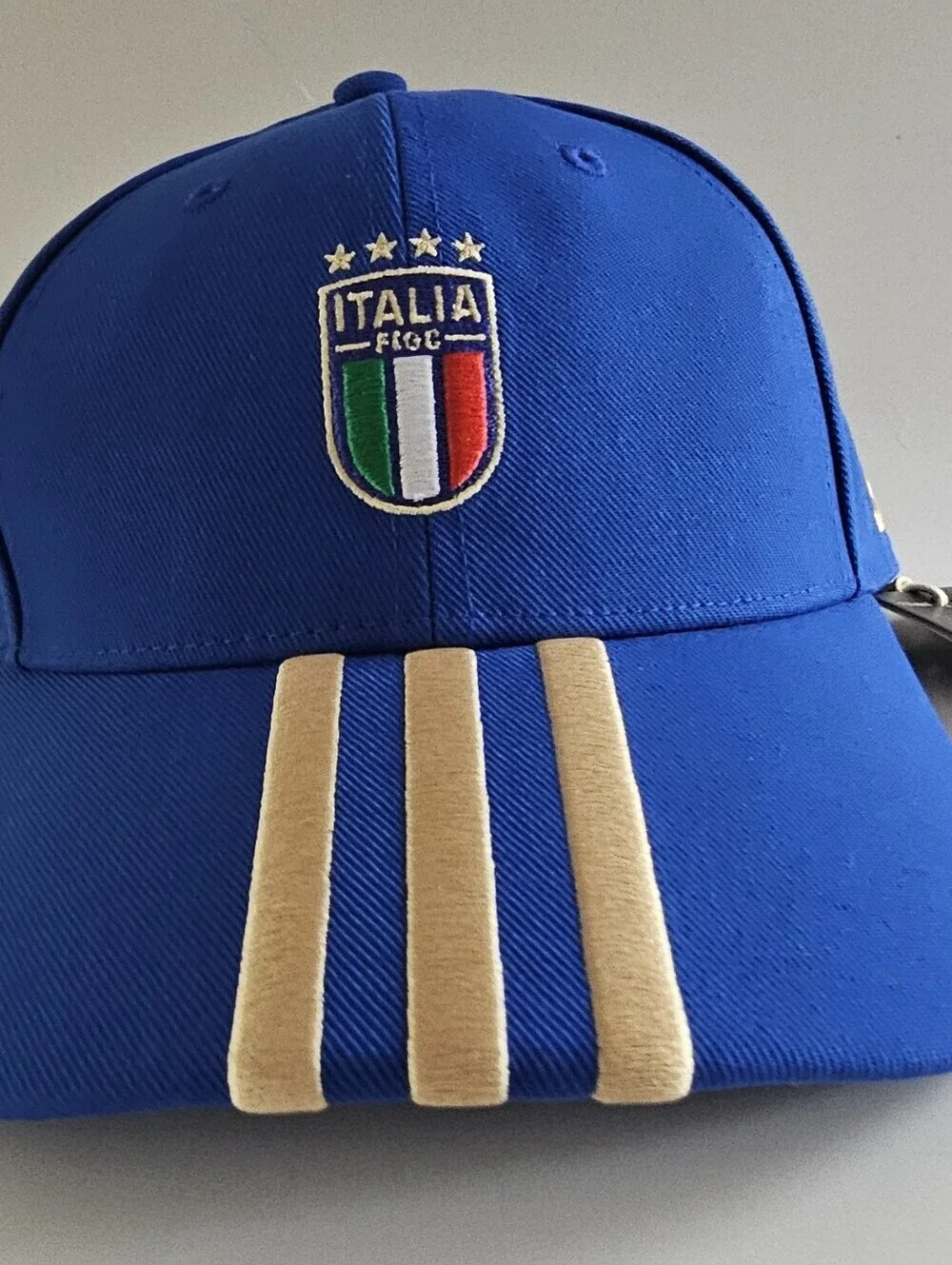 adidas Adult Italy 2026 Team Logo Adjustable Hat